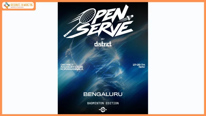 District Announces Open Serve, A Multi-City Badminton Tournament Circuit