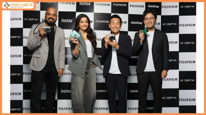 FUJIFILM India appoints Rashmika Mandanna as brand ambassador for its Imaging Solutions portfolio, including instax and digital cameras.