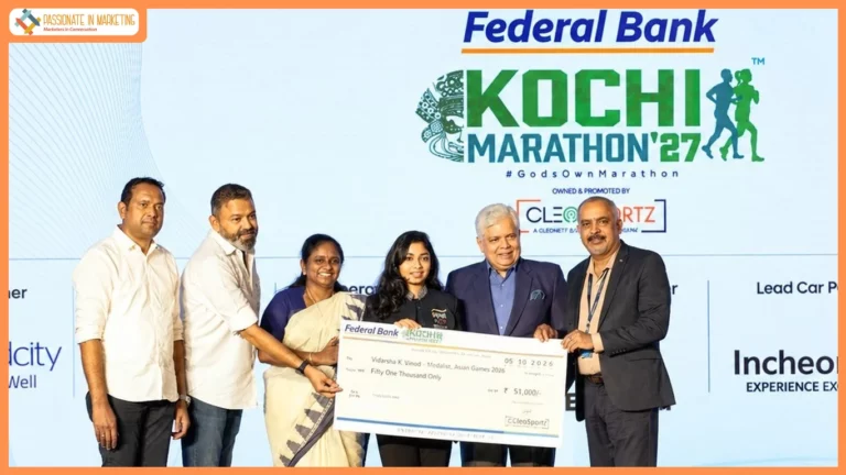 Federal Bank Kochi Marathon Honours Asian Games Medalist Vidarsha