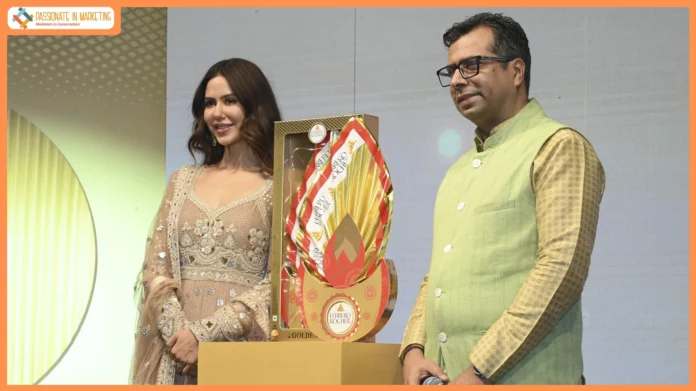 Ferrero Rocher Brings the Golden Touch of Diwali to the Ghats of Varanasi