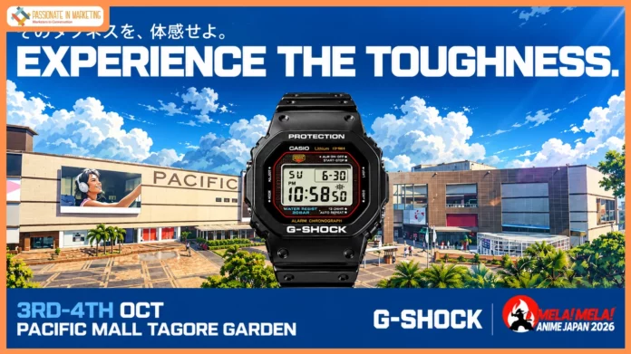 G-SHOCK brings Japanese heritage and the spirit of toughness to Mela! Mela! Anime Japan!! 2026