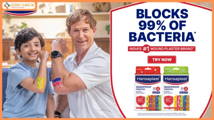 Hansaplast Launches New Washproof Printed Plasters with Jonty Rhodes