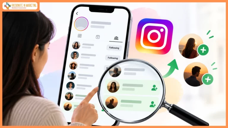 How to See New Accounts Added to a Public Instagram Following List