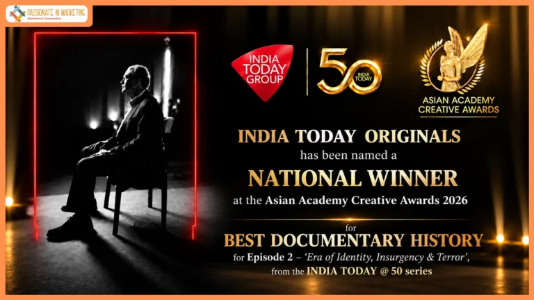 India Today Originals Earn International Recognition at Asian Academy Creative Awards 2026