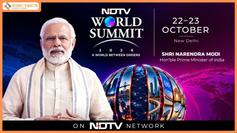 India’s premier thought leadership conversation- NDTV World Summit