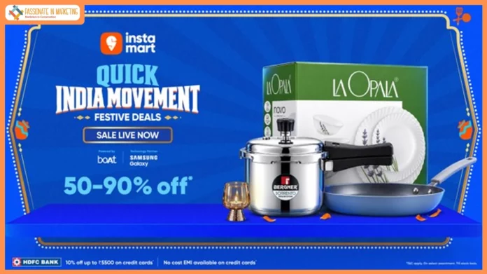 Instamart Quick India Movement 2026 Brings One of the Season's Biggest Deals Home