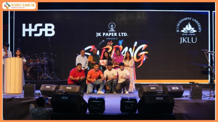 JK Paper Sabrang 2026 concludes at JKLU with stellar performance by artist Varun Jain
