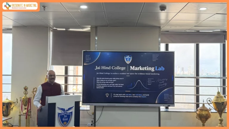 Jai Hind College Launches a One-of-a-Kind Undergraduate Marketing Science Lab