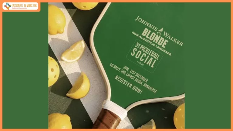 Johnnie Walker Blonde Non-Alcoholic Lemonade Finds Its Next Social Play in Padel