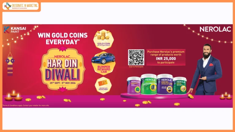 Kansai Nerolac Paints presents ‘Har Din Diwali’, offering a chance to win a gold coin every day this festive season