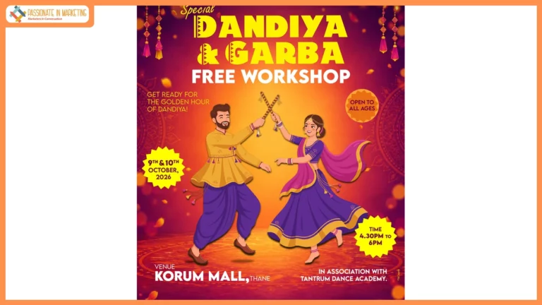 Korum Mall to Host Garba & Dandiya Workshop Ahead of Golden Dandiya Celebrations