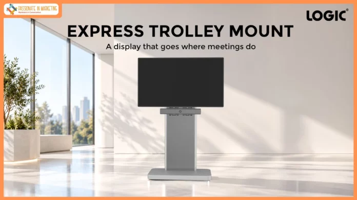 LOGIC Workspaces Adds Express Trolley Mount to Its Product Portfolio for Flexible Display Installations