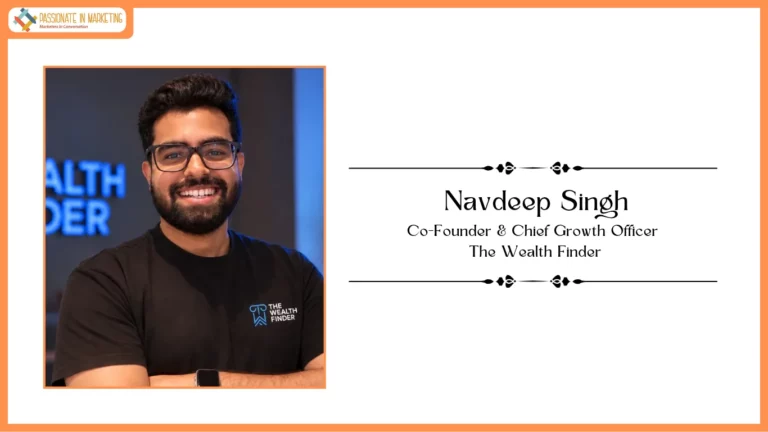 Navdeep Singh Joins The Wealth Finder as Co-Founder & Chief Growth Officer
