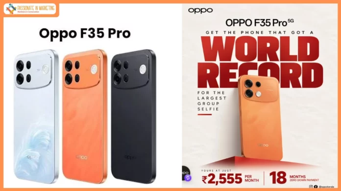 OPPO F35 Series Sets Four World and Asia Records, Putting India’s Group Selfie Expert in the Record Books