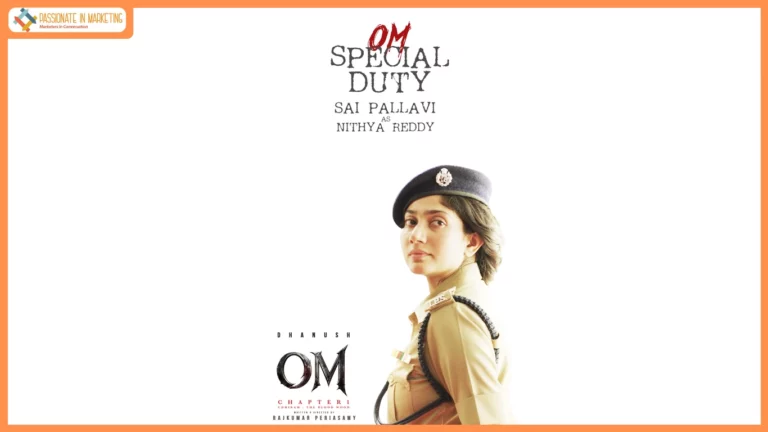 RTake Studios and Wunderbar Films Introduce Sai Pallavi as IPS Nithya Reddy in OM: Chapter 1; A Woman Who Stands for Justice