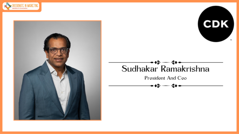 CDK Global Names Sudhakar Ramakrishna President And Ceo