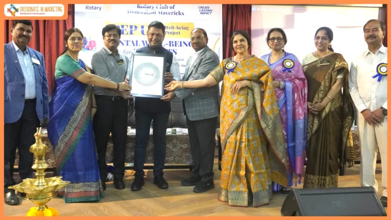 Peace within oneself is the foundation of Mental Well-being”: Rotary District Governor Uday Pilani