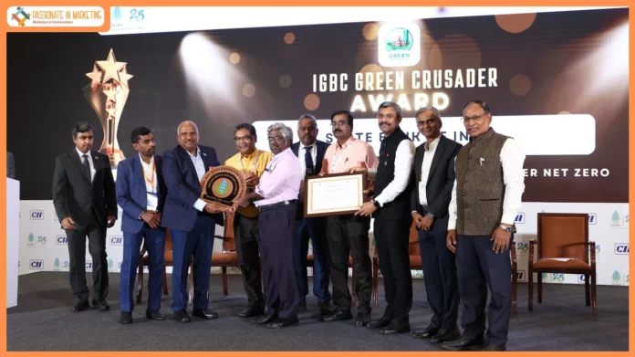 SBI Chennai Local Head Office Achieves IGBC Near Net Zero Energy Certification, Setting a New Benchmark for Sustainable Financial Infrastructure
