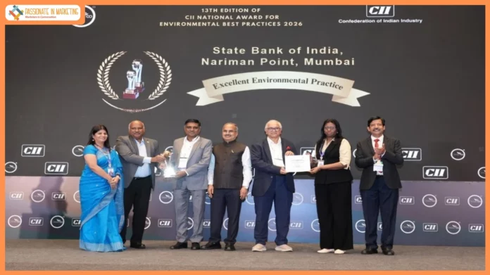SBI Wins CII National Award for Environmental Best Practices 2026 for Surya Ghar Solar Rooftop Loan Initiative