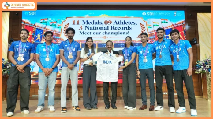 SBI felicitates nine Bank-supported medal winners of Asian Games 2026