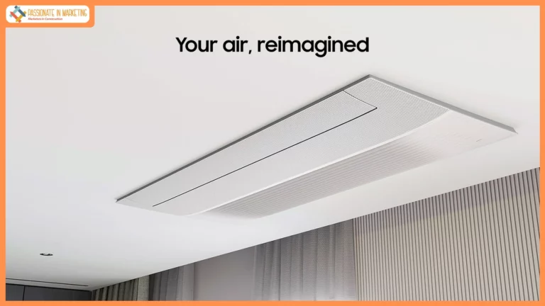 Samsung, Infinite One-Way Cassette AC, WindFree Cooling, Ambient Edge Lighting, SmartThings, AI Cooling, commercial AC, VRF AC, premium air conditioning