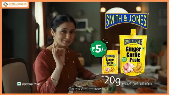Smith & Jones Launches New Campaign with Rasika Dugal Encouraging Consumers to Question their Ginger Garlic Paste