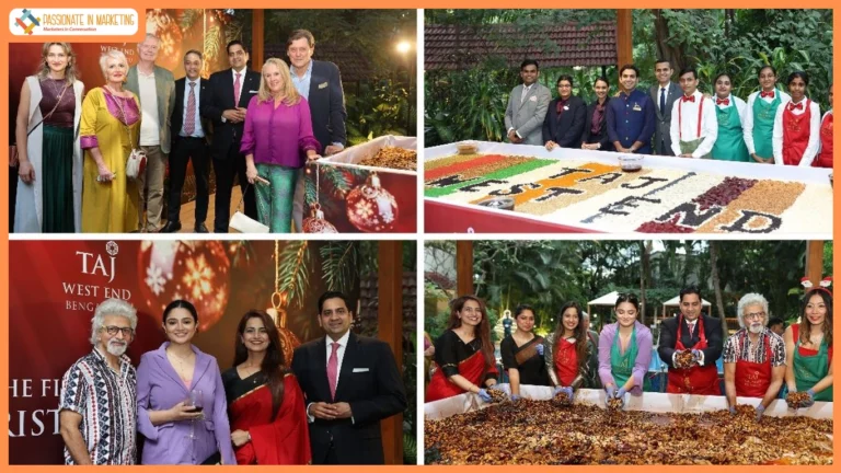 Taj West End, Bengaluru Ushers in the Festive Season with its Signature Cake Mixing Ceremony