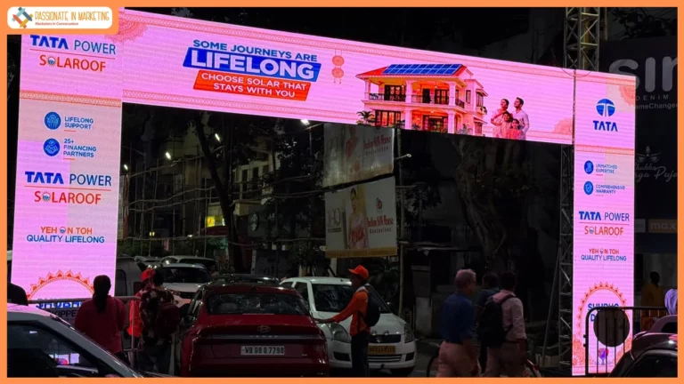 Tata Power Solaroof Taps into Kolkata’s Durga Puja Spirit with Rooftop Solar awareness Outdoor Campaign