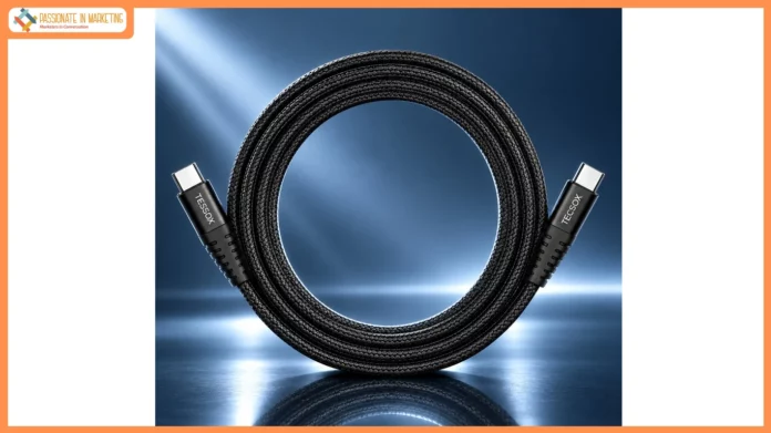 TecSox Zap Cable Now Available on Blinkit, Offering 60W Fast Charging and 30,000 Bend-Test Durability