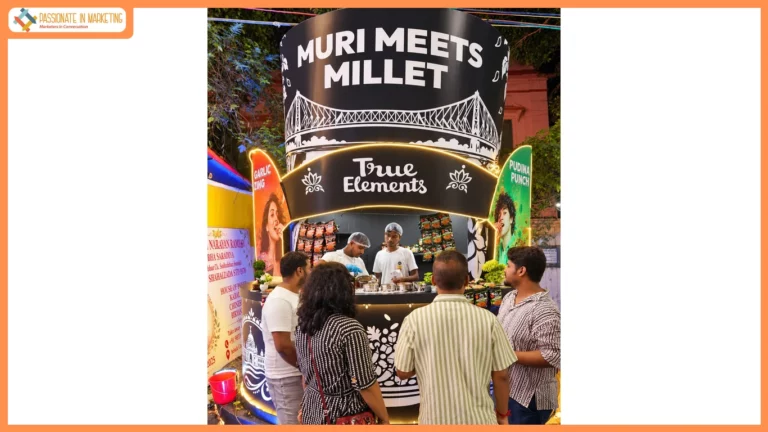 True Elements Brings Kolkata's Favourite Street Snack to Pujo Celebrations with a Larger-than-Life Jhalmuri Installation