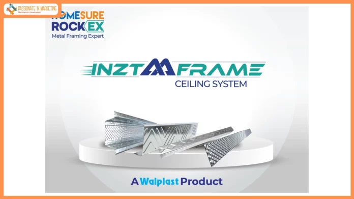 Walplast Launches HomeSure RockEx Inztaaframe, Expands into Gypsum Ceiling Systems