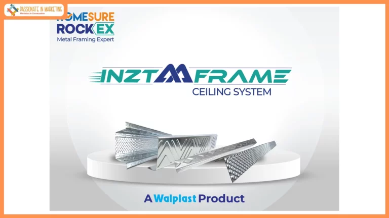 Walplast Launches HomeSure RockEx Inztaaframe, Expands into Gypsum Ceiling Systems