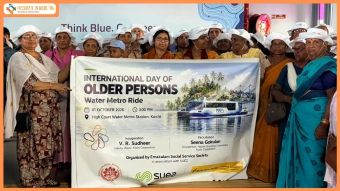 *Water Metro Ride Marks International Day of Older Persons in Kochi*