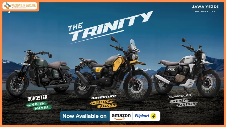 Yezdi Makes Festive Motorcycle Buying Easier, Bringing the Trinity to Amazon.in and Flipkart