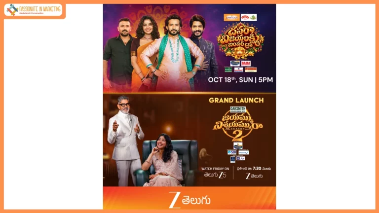 Zee Telugu Brings a Dasara Double Celebration with ‘Dasara Vijayalakshmi Bumper Draw 2026’ and the Grand Return of ‘Jayammu Nischyammu Raa’ with Season 2