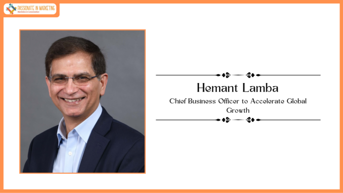 Aionos Appoints Hemant Lamba as Chief Business Officer to Accelerate Global Growth