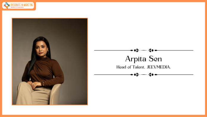 JEEVMEDIA Promotes Arpita Sen to Head of Talent to Drive Strategic Creator Growth