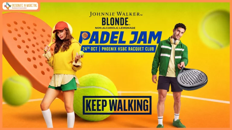 Johnnie Walker Blonde Non-Alcoholic Lemonade Finds Its Next Social Play in Padel