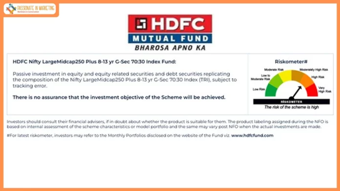 HDFC Mutual Fund Launches HDFC Nifty LargeMidcap250 Plus 8-13 yr G-Sec 70:30 Index Fund