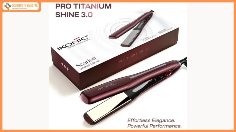 Ikonic Professional Expands Its Scarlett Limited Edition range with Pro Titanium Shine 3.0 Hair straightener and Hot Wand 2.0