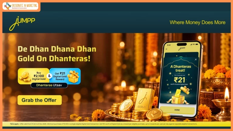 jUMPP Launches ‘Dhanteras Utsav’ to Make Digital Gold Buying More Rewarding