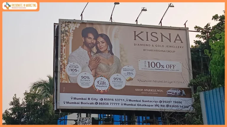 KISNA Takes Festive Gifting Nationwide with 300+ Billboards Featuring Shahid and Mira Kapoor