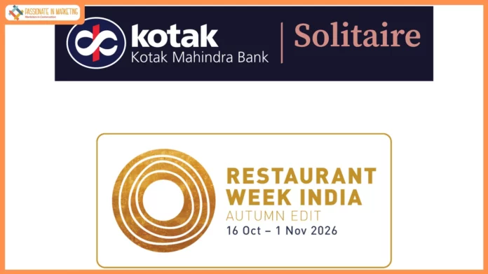 Kotak Solitaire Restaurant Week India Goes National This October On The District App