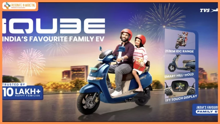 TVS iQube Turns The Festive Spotlight To Family Electric Mobility
